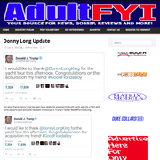 donny long posts fake twitter post