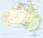 Aborigines-Regionen