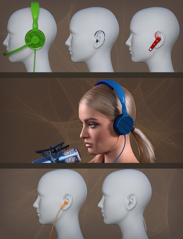 Headset for Genesis 8