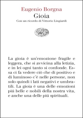 Eugenio Borgna - Gioia (2025)