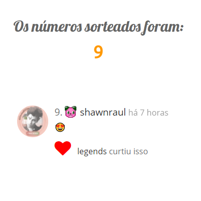 sorteado
