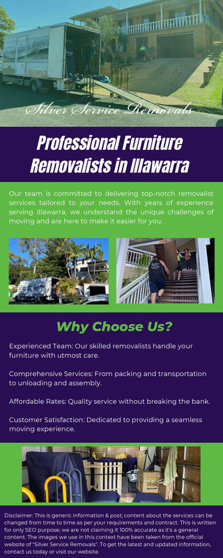 Professional Furniture Removalists in Illawarra