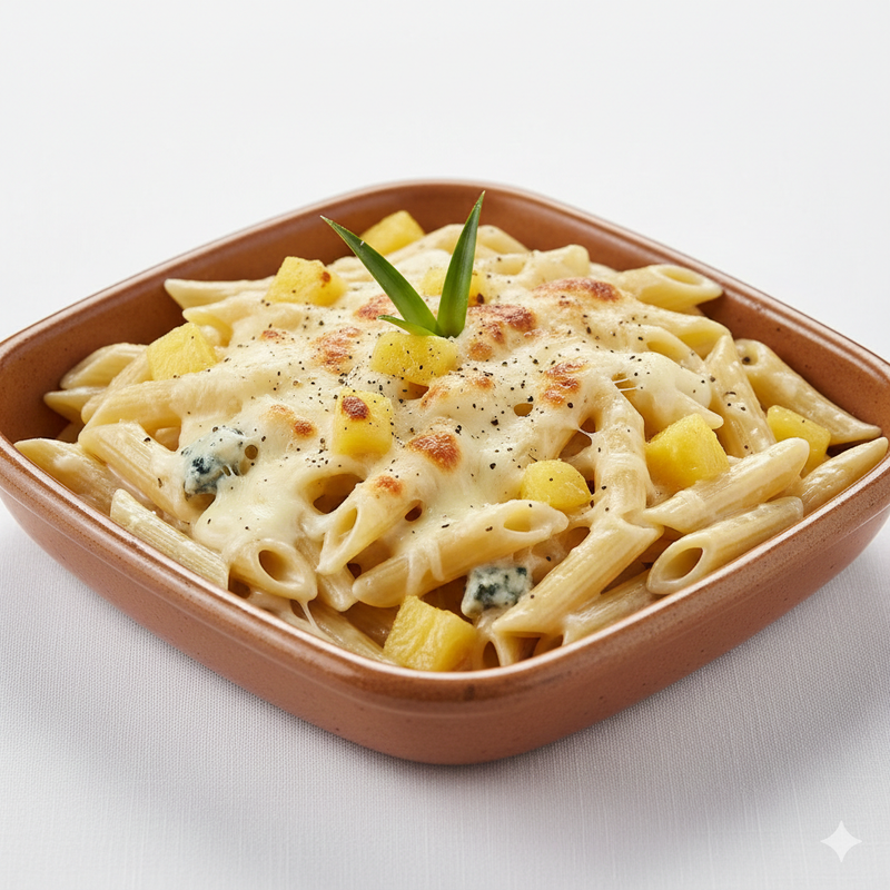 Penne A Los Cuatros Quesos