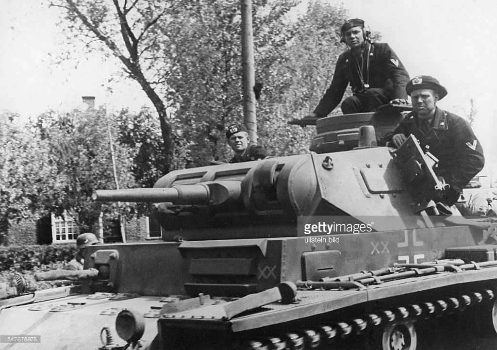 battle of france (10.05.-22.06.1940) german tank