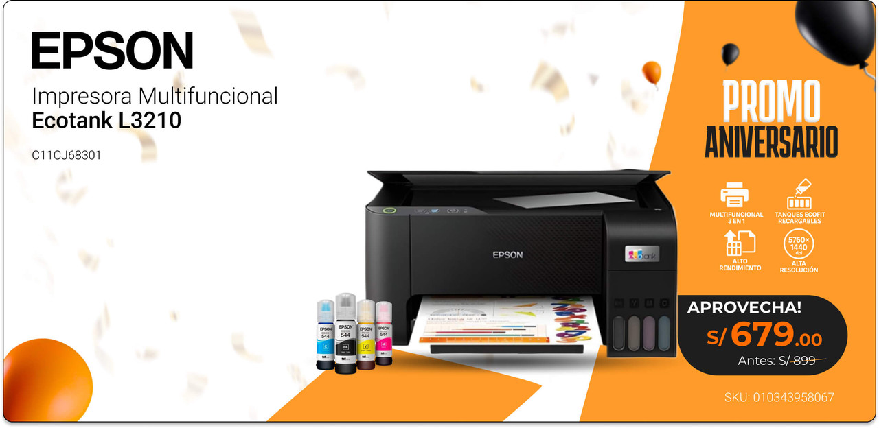 Oferta impresora epson L3210