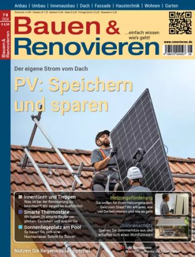 Cover: Bauen und Renovieren Magazin No 07-08 Juli-August 2024