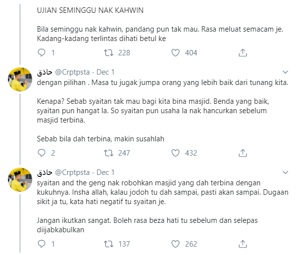 Ini Realiti Fasa Bertunang. Seminggu Nak Kahwin, Pandang Pun Tak Nak!