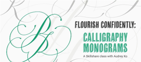 Flourish Confidently: Calligraphy Monograms