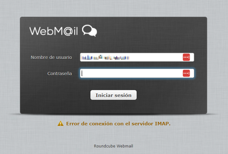 Urgente: Servicio del correo Webmail sin funcionar 2024-6-3-23-58-24