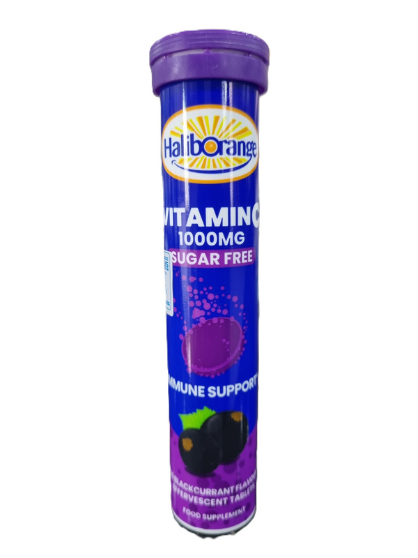 Haliborange Vitamin C 1000Mg Black-Currant  Flavour