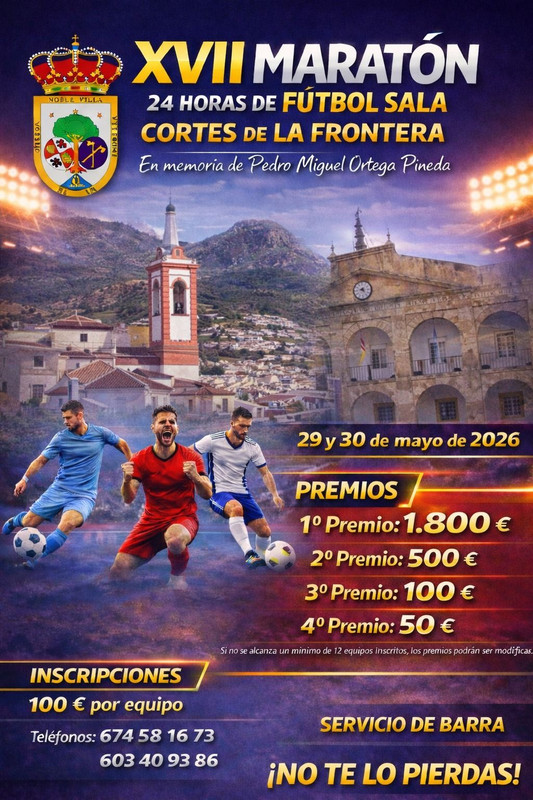 Maratón de Fútbol Sala de Cortes de la Frontera