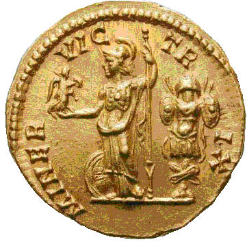 Glosario de monedas romanas. MINERVA. 15