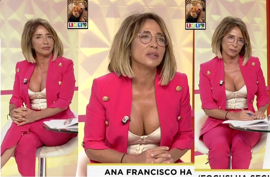 Osofamosas Maria Pati o escotazo Y Pechotes Gordos Con Camiseta 