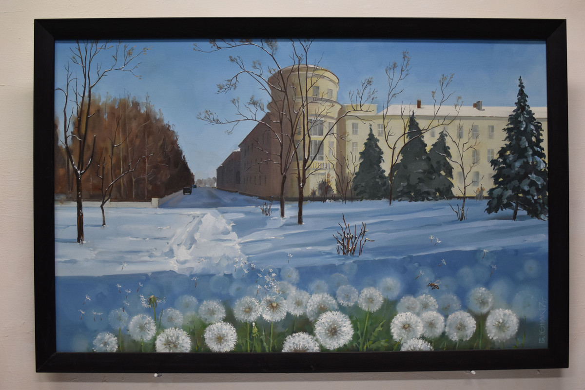 Предчувствие зимы. ХМ, 65х95, 2017