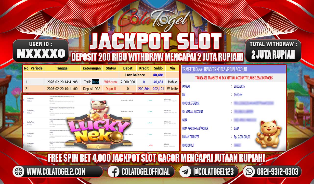 JACKPOT SLOT GACOR!!