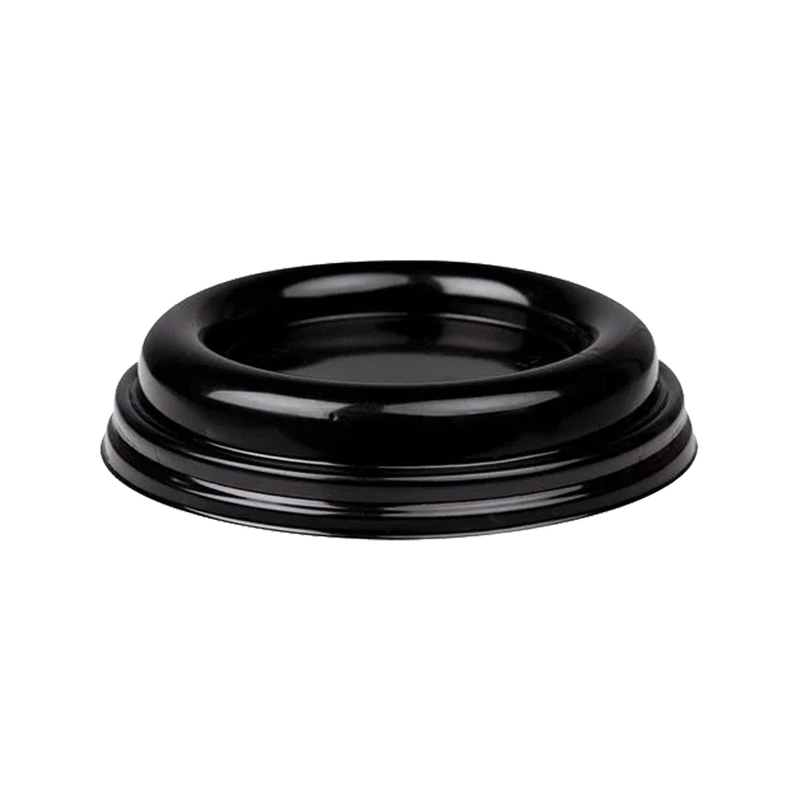 ΚΑΠΑΚΙ ΠΙΠΙΛΑ TUBE ΜΑΥΡΟ ΓΙΑ ΠΟΤΗΡΙ ΧΑΡΤΙΝΟ 14oz - 16oz 50ΤΕΜ