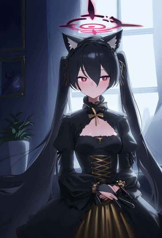 1girl, serika, [[blue archive]], mikozin, NDGD, ohlia, {kobayashi ritz}, reoen,  s-1176975810