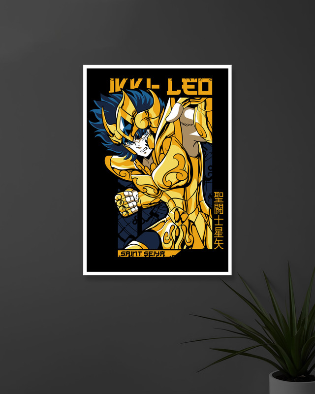 Leo Aiolia | Saint Seiya | Anime Posters