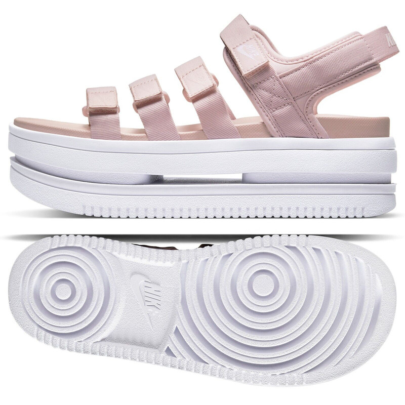 靴 M.me.eme Sheer dot ribbon sport sandal Nike Icon Classic Barely Rose/Pink Oxford/White DH0224-600 Women's