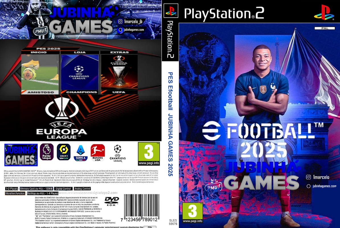 PES  Efootball  JUBINHA GAMES (Fevereiro)  2025
