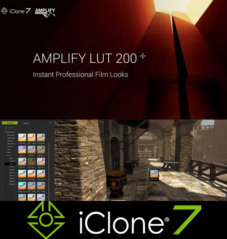 IClone Amplify LUT 200+ (Re Post)