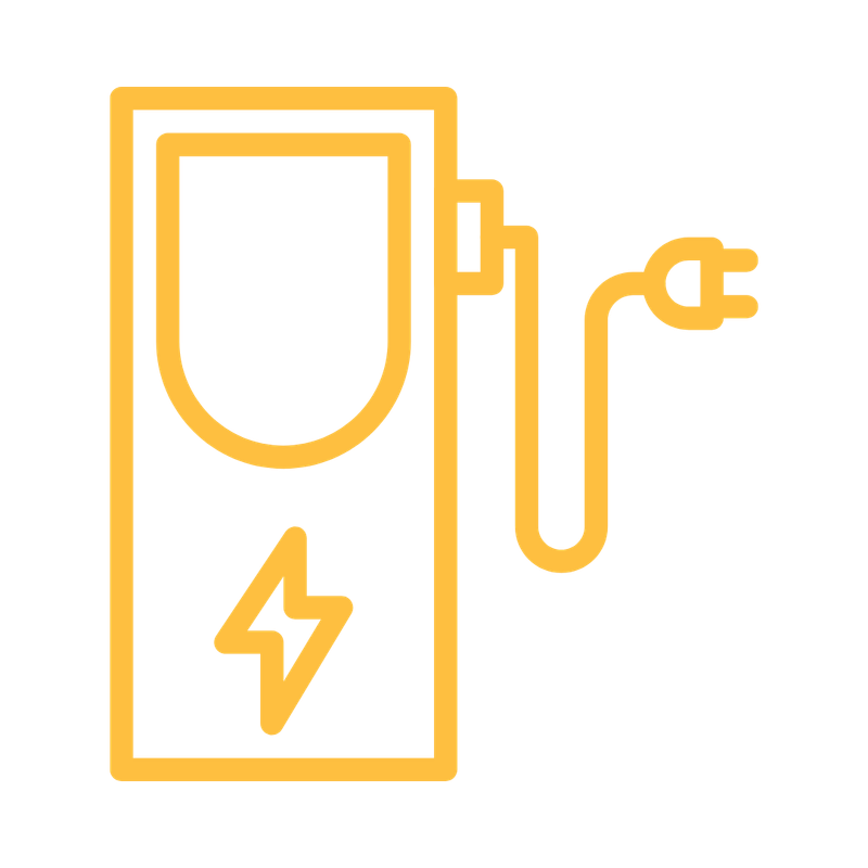 Lighting and EV Charger Icon