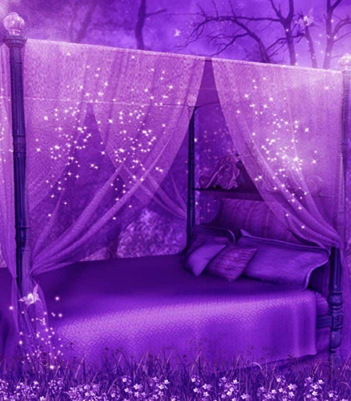 Little sister’s canopy on bed (because I saw this and thought she would like it too) (19 Beautiful C