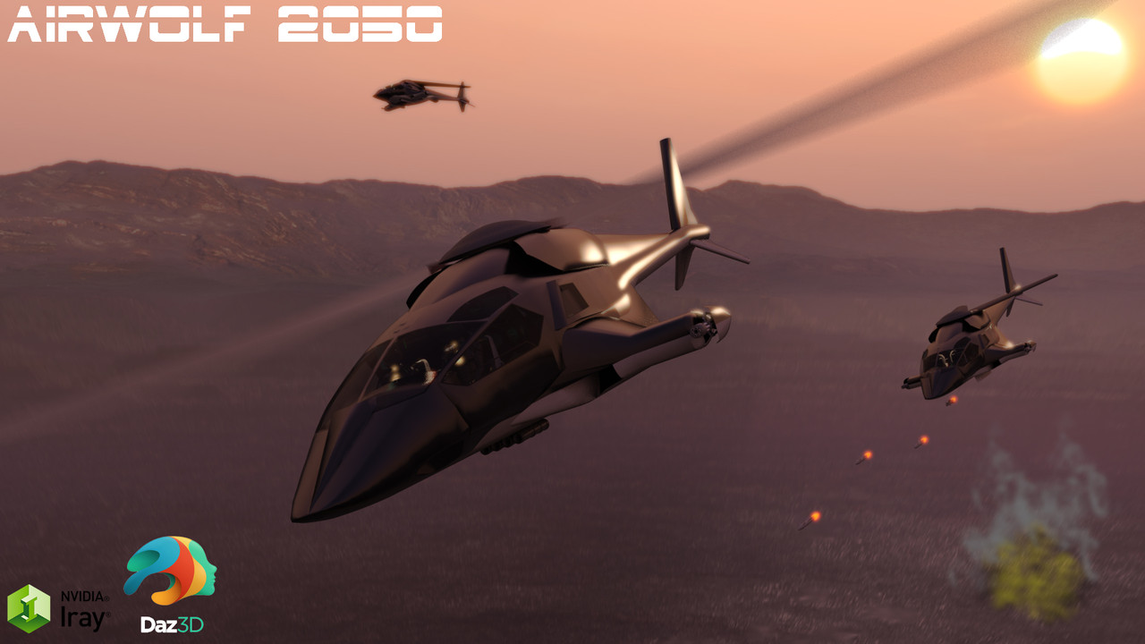 Airwolf 2050 promo