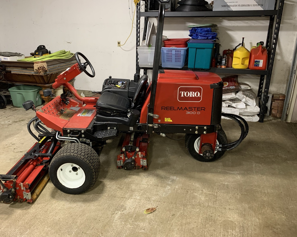 The Toro Triplex Club? A 3100D semi-rebuild!