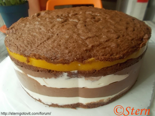 Торт «Йогуртовый мусс»