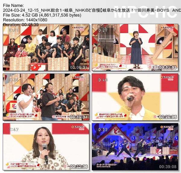 [TV-Variety] NHKのど自慢 – 2024.03.24