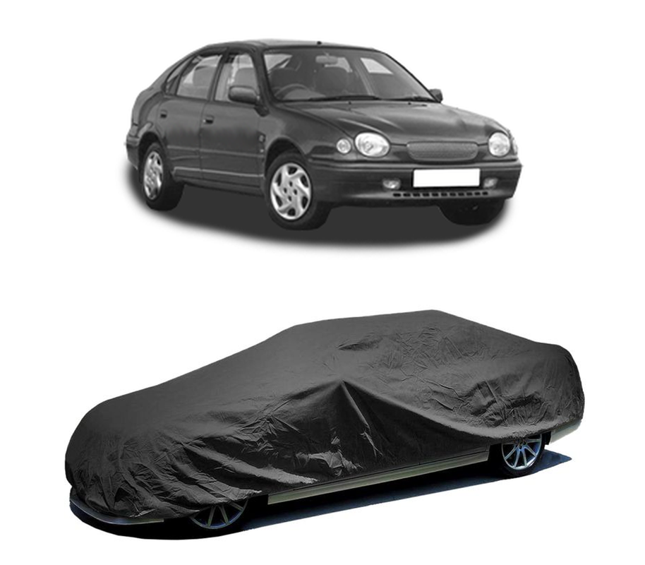Husa tip prelata auto pentru TOYOTA COROLLA Liftback (_E11_) 1997 - 2002,culoare negru, material textil impermeabil, rezistanta la intemperii praf UV, CARPASSION Husa Protectie