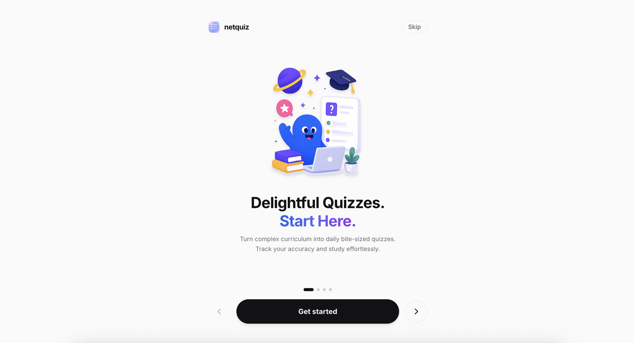 NetQuiz App — project cover