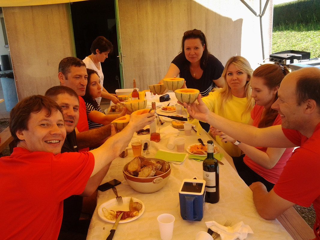 Франция Помпадур 2017 год - шикарный прием от хозяев