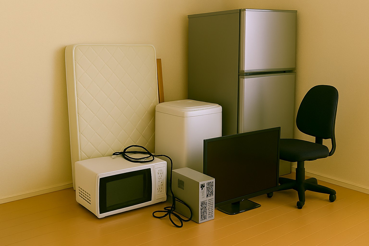 引っ越し後の不要品回収