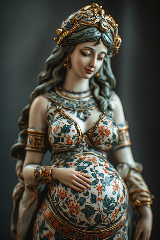 Pregnant-Hera-faience-figurine-(35)