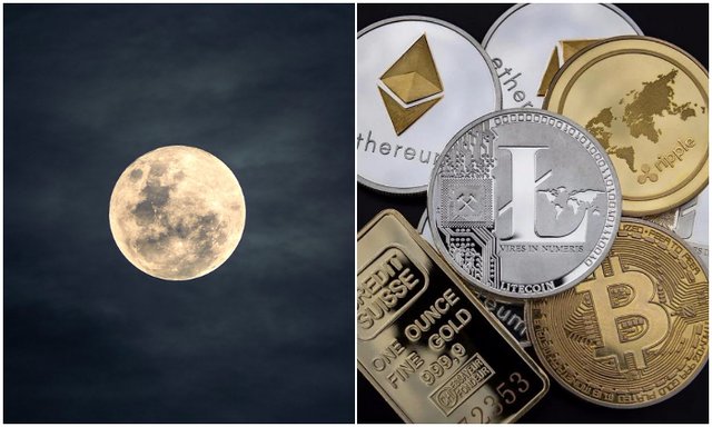 luna y criptomonedas