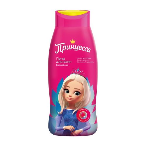 Пена для ванн Принцесса Волшебная, 400 мл