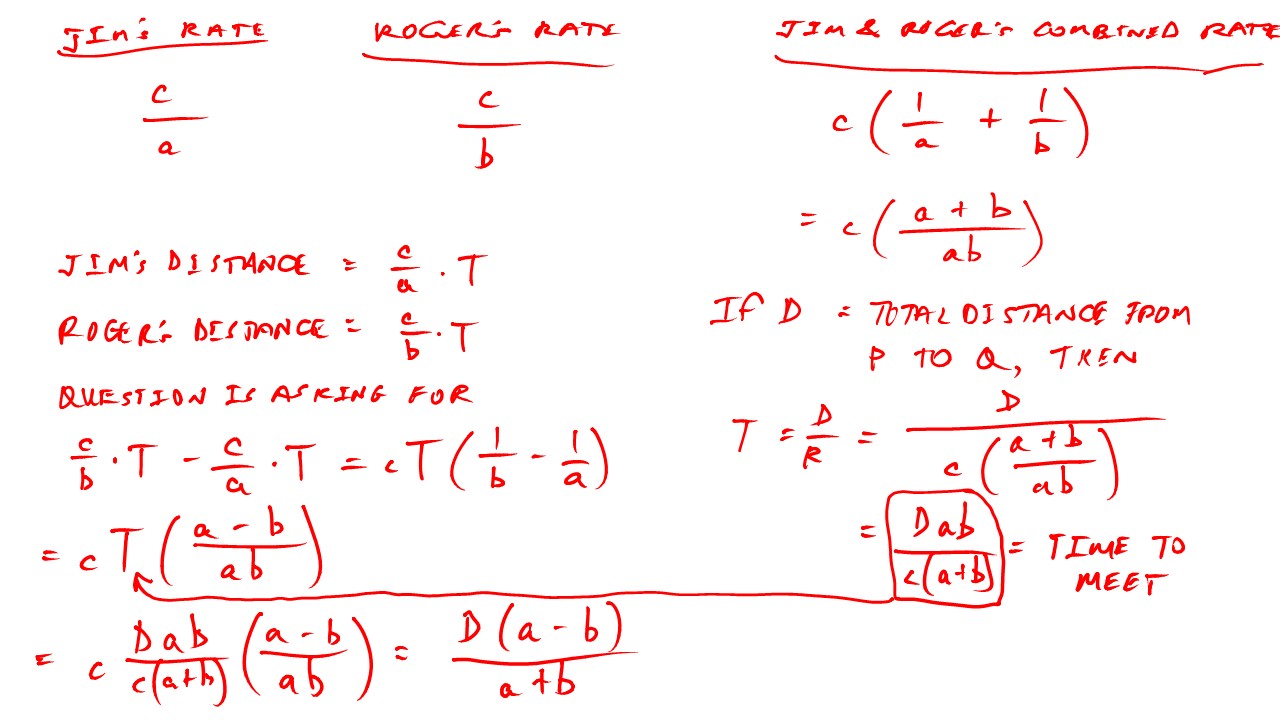 Rate Problem