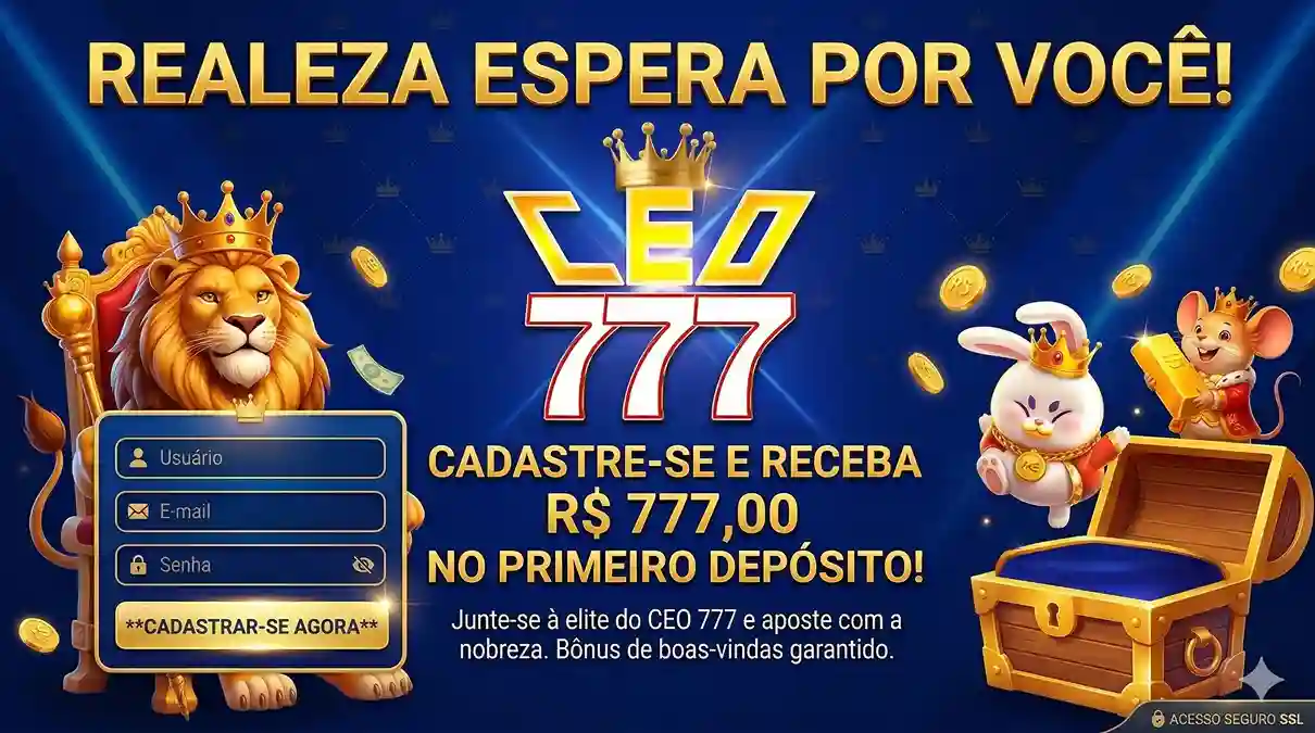 Cadastro CEO777