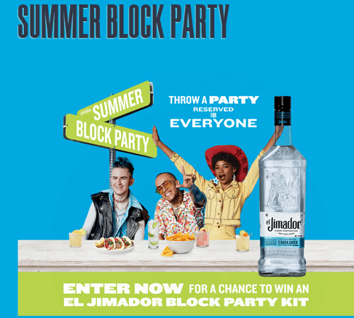 Win a Backyard Block Party Kit with el Jimador Tequila Sweepstakes Win a Backyard Block Party Kit with el Jimador Tequila Sweepstakes
