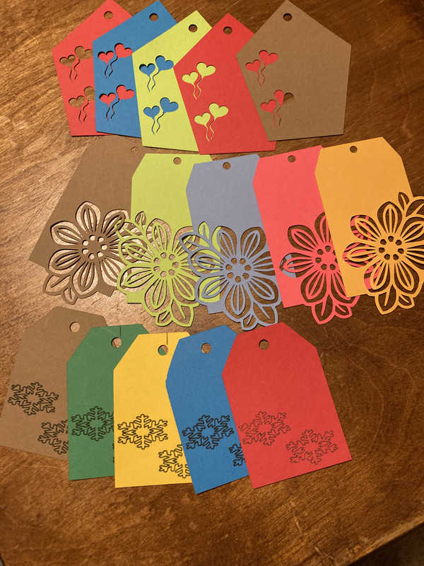 handcrafted gift tags