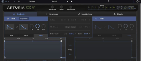 Arturia CZ V with King Unique