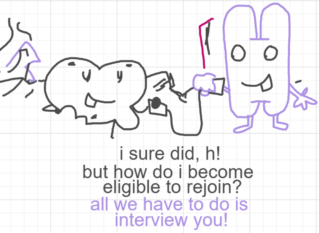 A panel from A Murder On The, episode six of the Board Boards object show by Furretwalk/WalkingFurret.