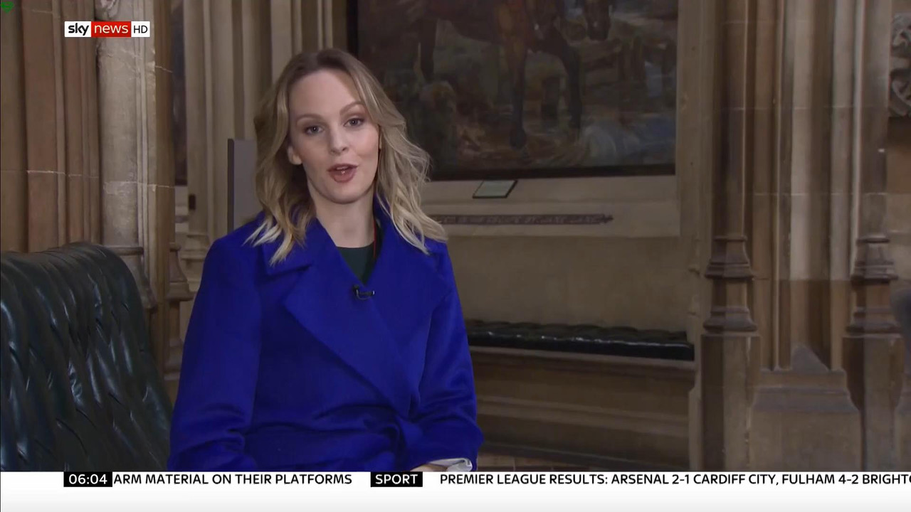 30 January - 06.00.00 - Sunrise. Sarah-Jane Mee with an engaging