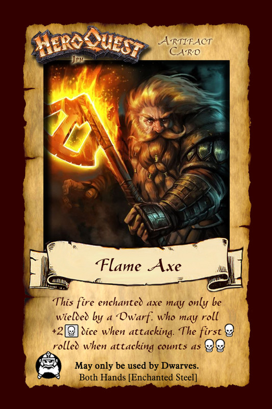 d JAP Flame Axe