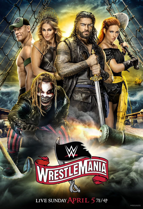 WWE WrestleMania 36 PPV Part-1 720p HDTV 1.7GB Download