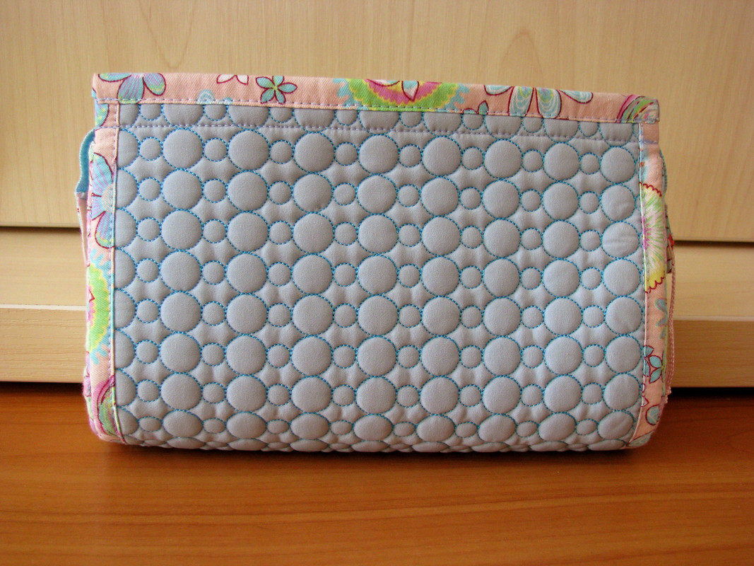 косметичка голубая 2