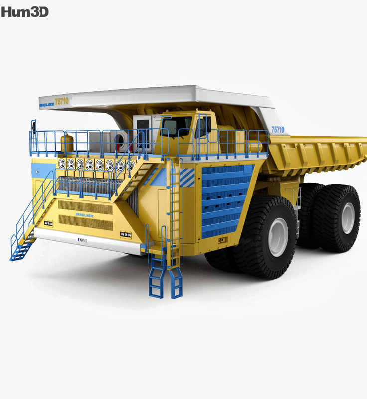 BelAZ 75710 Dump Truck 2013