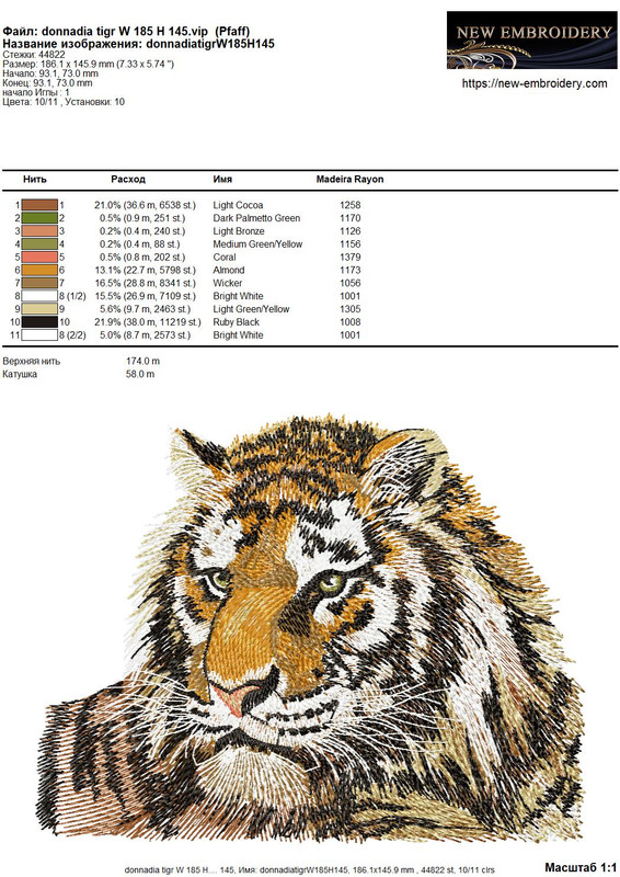 donnadia tigr W 185 H 145 (thread list doc)
